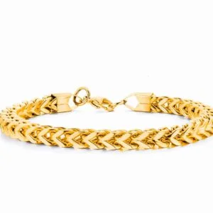Men Golden Premium unique Bracelet